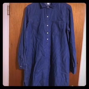 Denim tunic dress from Old Navy